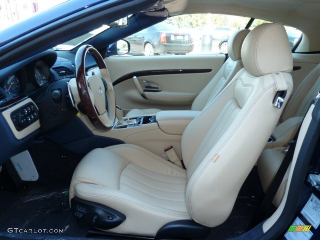 Sabbia Interior 2012 Maserati GranTurismo Convertible GranCabrio Photo #54956935
