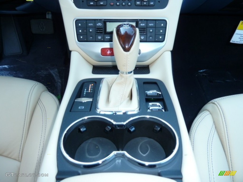 2012 Maserati GranTurismo Convertible GranCabrio 6 Speed ZF Paddle-Shift Automatic Transmission Photo #54956971