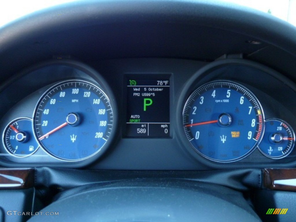 2008 Maserati GranTurismo Standard GranTurismo Model Gauges Photo #54957145