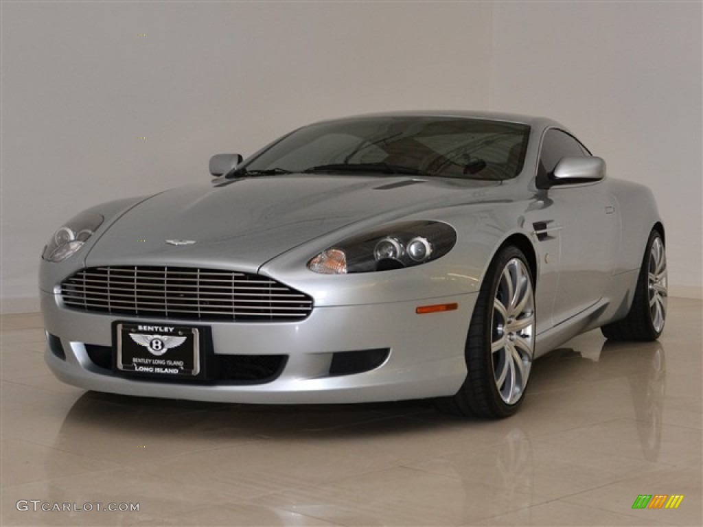 Titanium Silver 2005 Aston Martin DB9 Coupe Exterior Photo #54957220