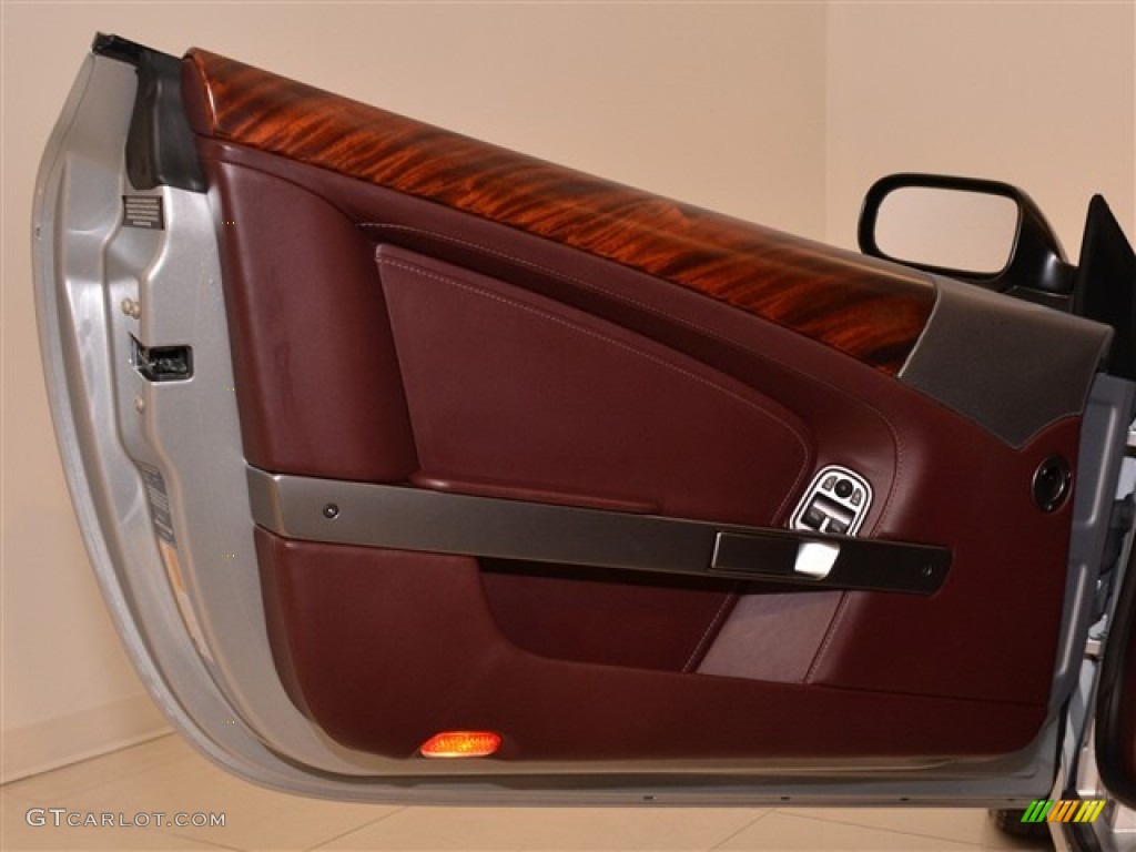 2005 Aston Martin DB9 Coupe Iron Ore Door Panel Photo #54957355