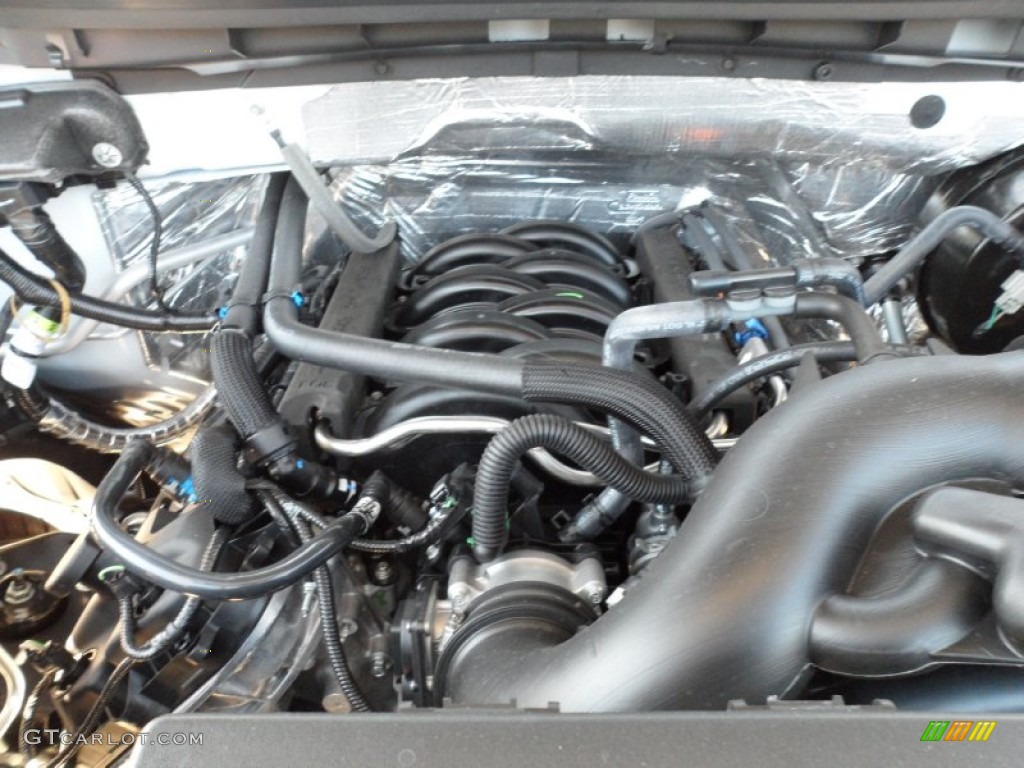 2011 Ford F150 XL SuperCab 5.0 Liter Flex-Fuel DOHC 32-Valve Ti-VCT V8 Engine Photo #54957778