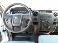 Steel Gray Dashboard Photo for 2011 Ford F150 #54957832