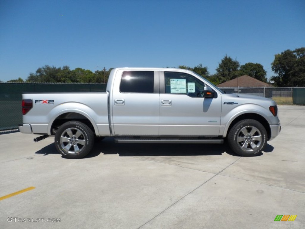 2011 F150 FX2 SuperCrew - Ingot Silver Metallic / Black photo #2