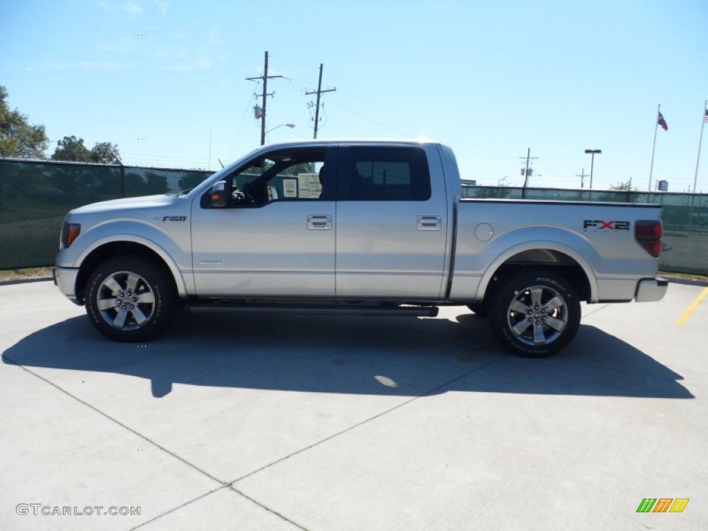 2011 F150 FX2 SuperCrew - Ingot Silver Metallic / Black photo #6