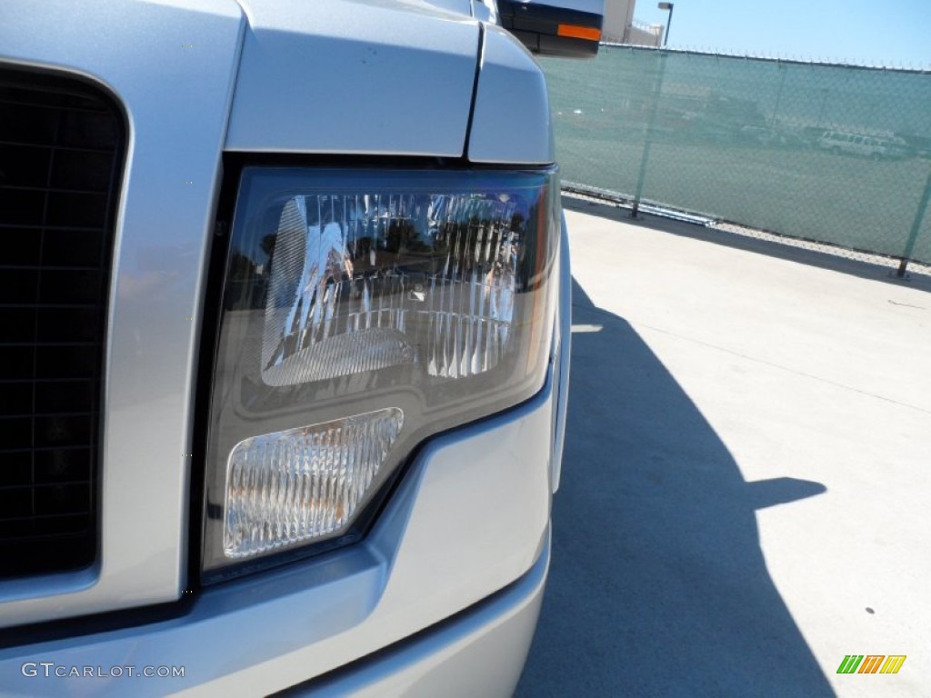 2011 F150 FX2 SuperCrew - Ingot Silver Metallic / Black photo #9