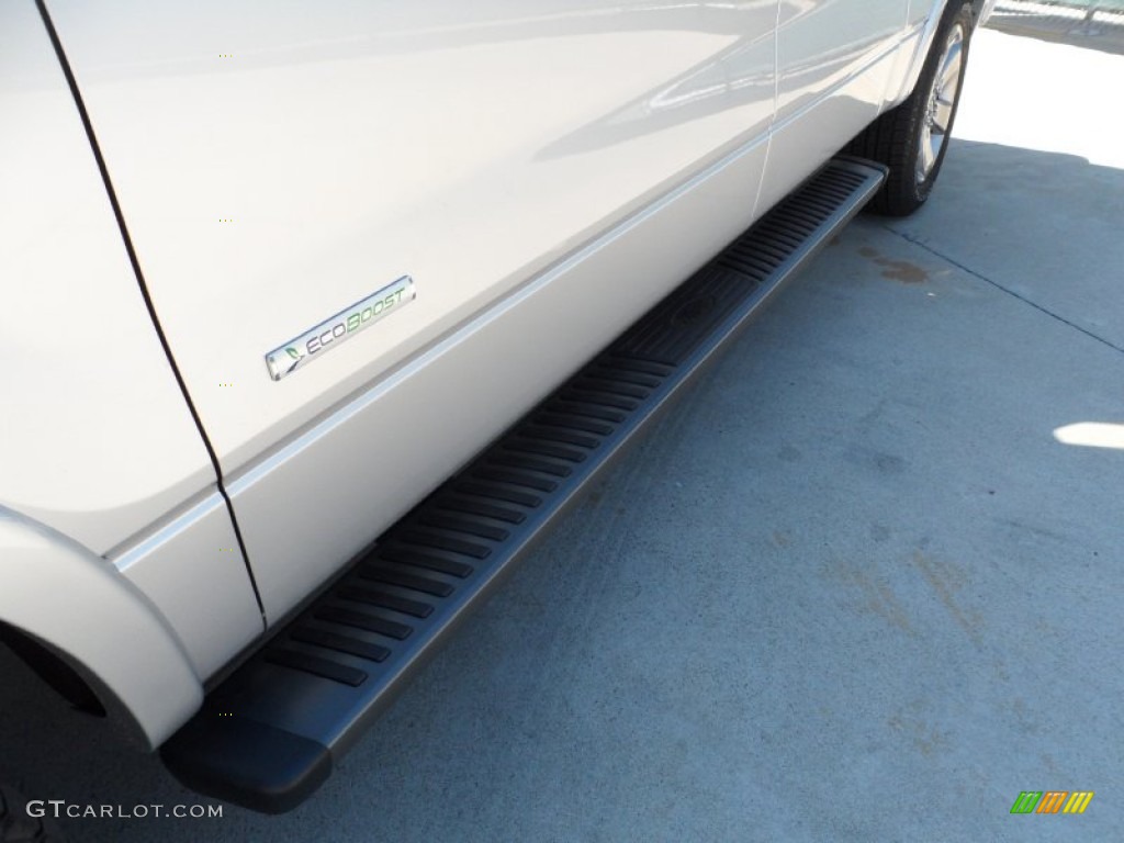 2011 F150 FX2 SuperCrew - Ingot Silver Metallic / Black photo #12