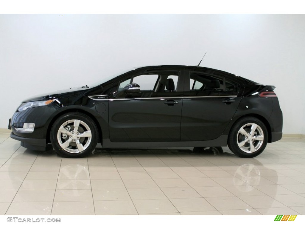 Black 2012 Chevrolet Volt Hatchback Exterior Photo #54958417