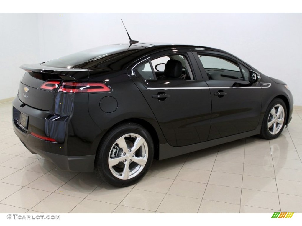 Black 2012 Chevrolet Volt Hatchback Exterior Photo #54958435