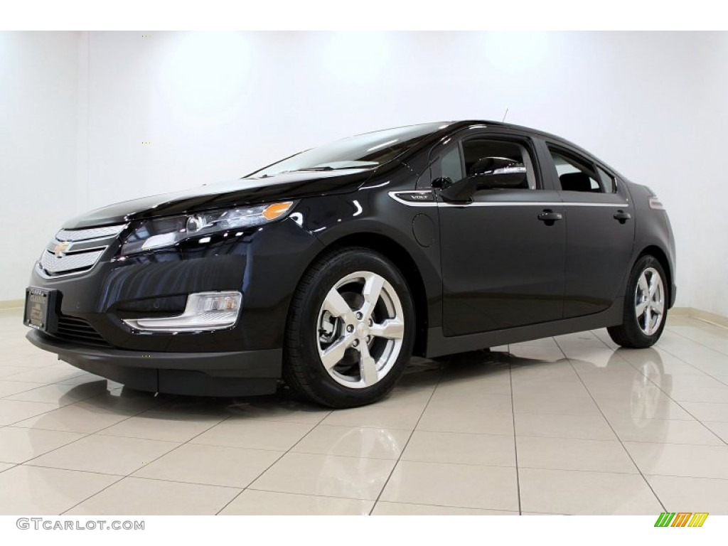 Black 2012 Chevrolet Volt Hatchback Exterior Photo #54958441