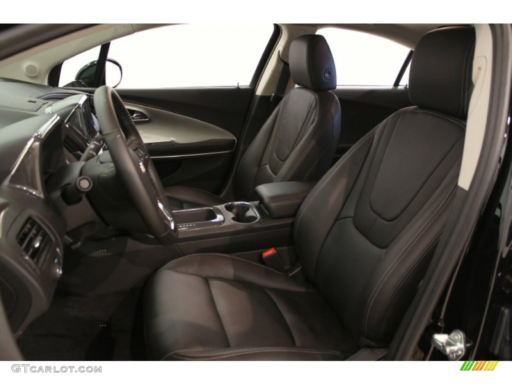 Jet Black/Dark Accents Interior 2012 Chevrolet Volt Hatchback Photo #54958477