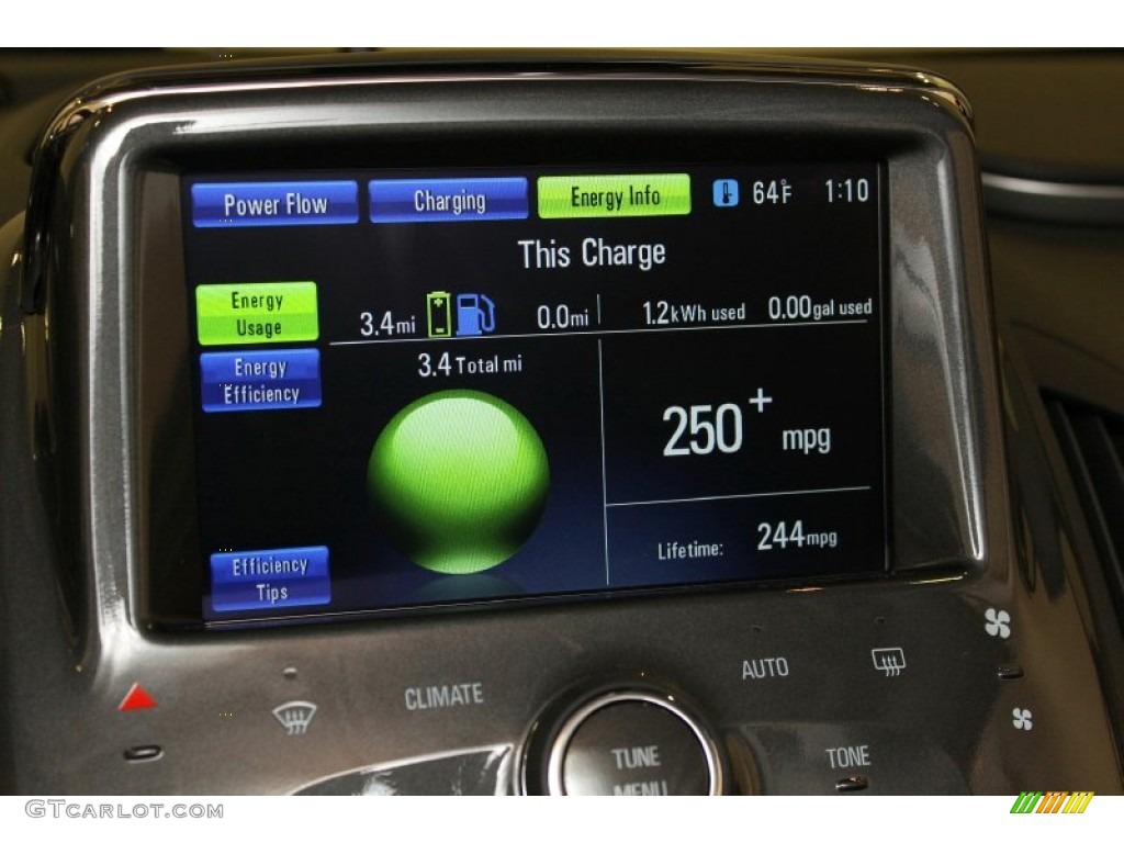 2012 Chevrolet Volt Hatchback Controls Photo #54958628