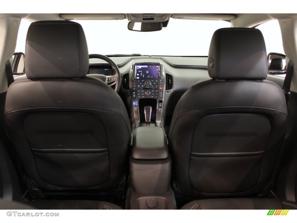 Jet Black/Dark Accents Interior 2012 Chevrolet Volt Hatchback Photo #54958711