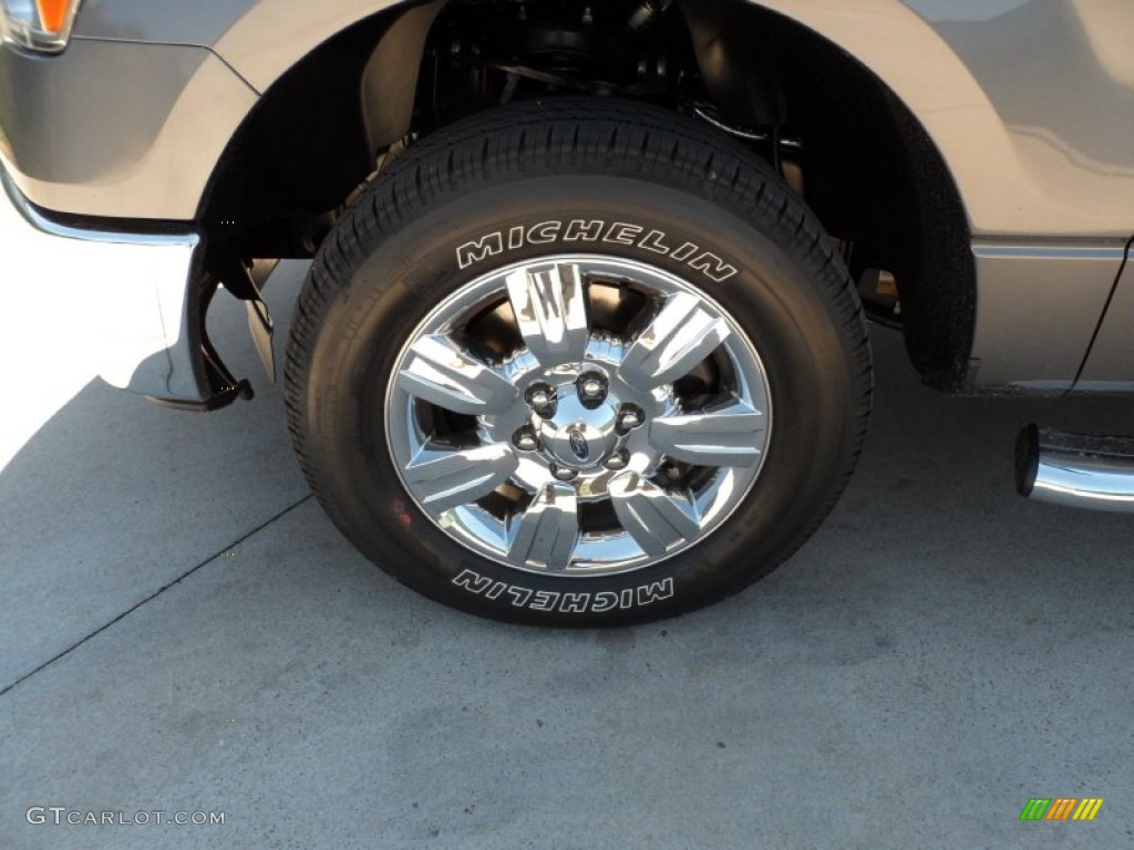 2011 F150 Texas Edition SuperCrew - Sterling Grey Metallic / Steel Gray photo #11