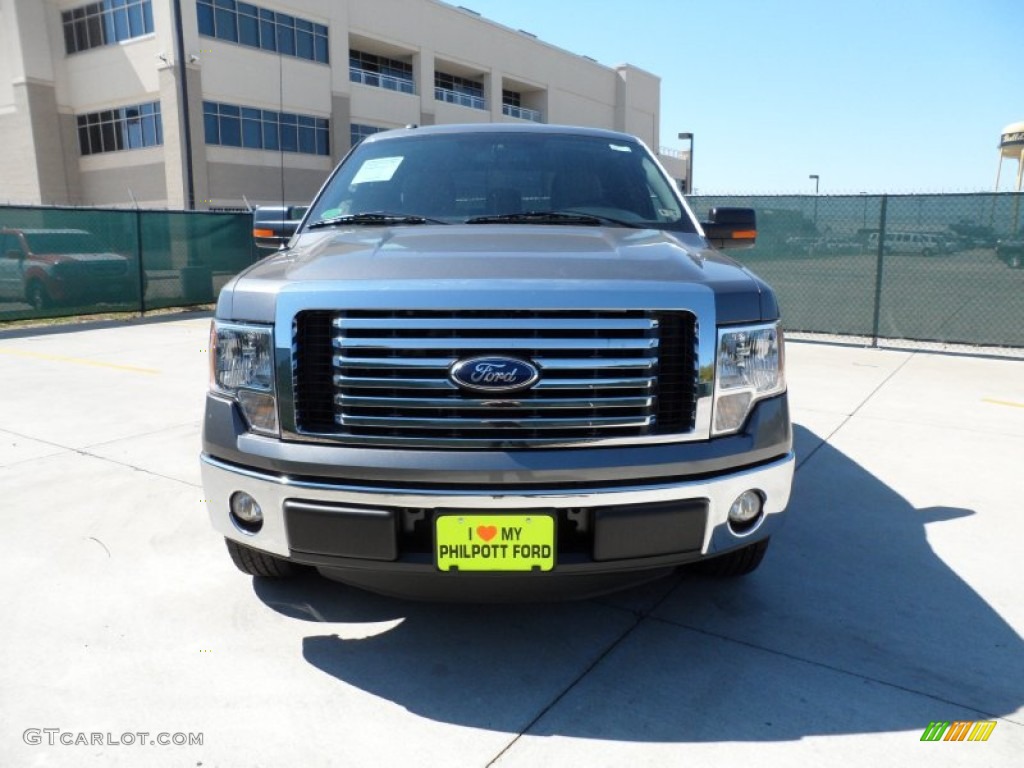 2011 F150 Texas Edition SuperCrew - Sterling Grey Metallic / Steel Gray photo #8