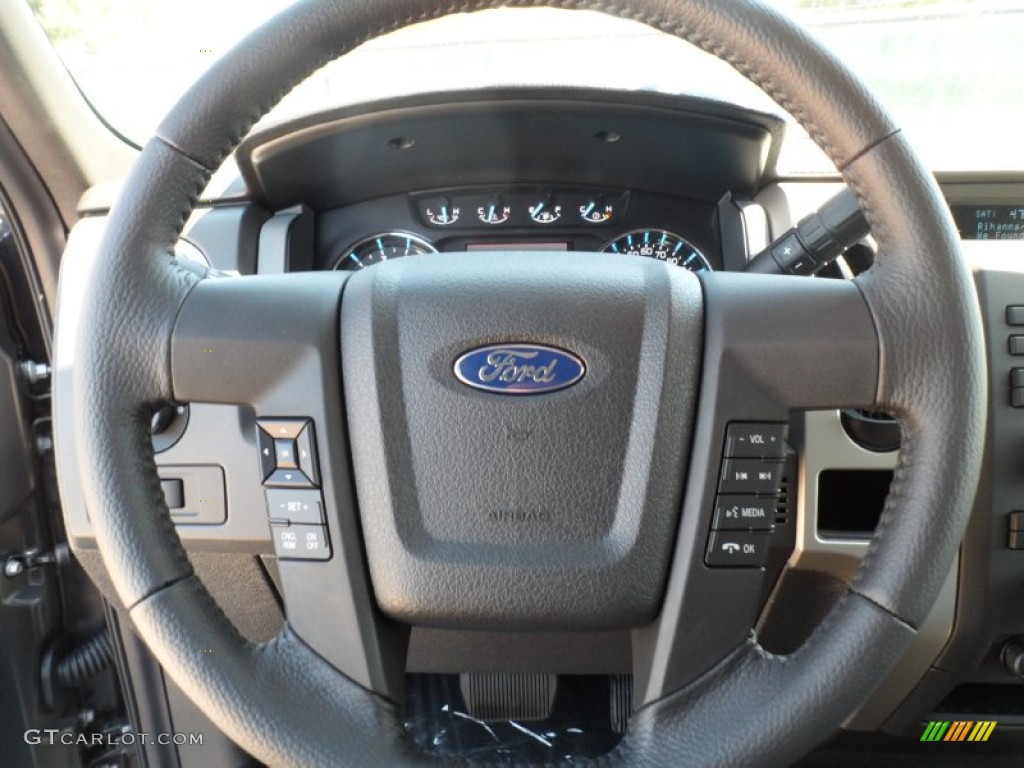 2011 F150 Texas Edition SuperCrew - Sterling Grey Metallic / Steel Gray photo #34