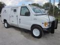 2001 Oxford White Ford E Series Van E350 Super Duty Armored Van  photo #3