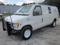 2001 Oxford White Ford E Series Van E350 Super Duty Armored Van  photo #4