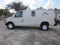 Oxford White 2001 Ford E Series Van E350 Super Duty Armored Van Exterior