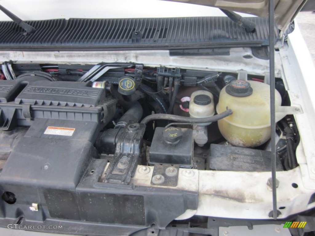 2001 Ford E Series Van E350 Super Duty Armored Van 7.3 Liter OHV 16-Valve Power Stroke Turbo Diesel V8 Engine Photo #54960157