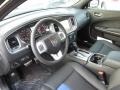 Black/Mopar Blue Interior Photo for 2011 Dodge Charger #54961126