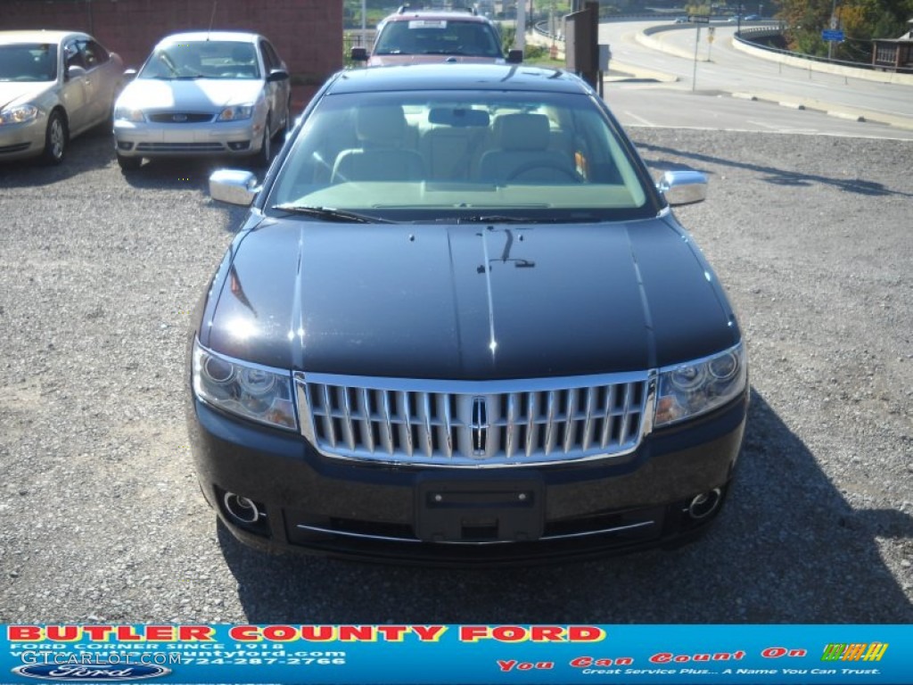 2008 MKZ AWD Sedan - Black / Sand photo #16