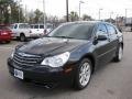 2007 Brilliant Black Crystal Pearl Chrysler Sebring Touring Sedan  photo #1