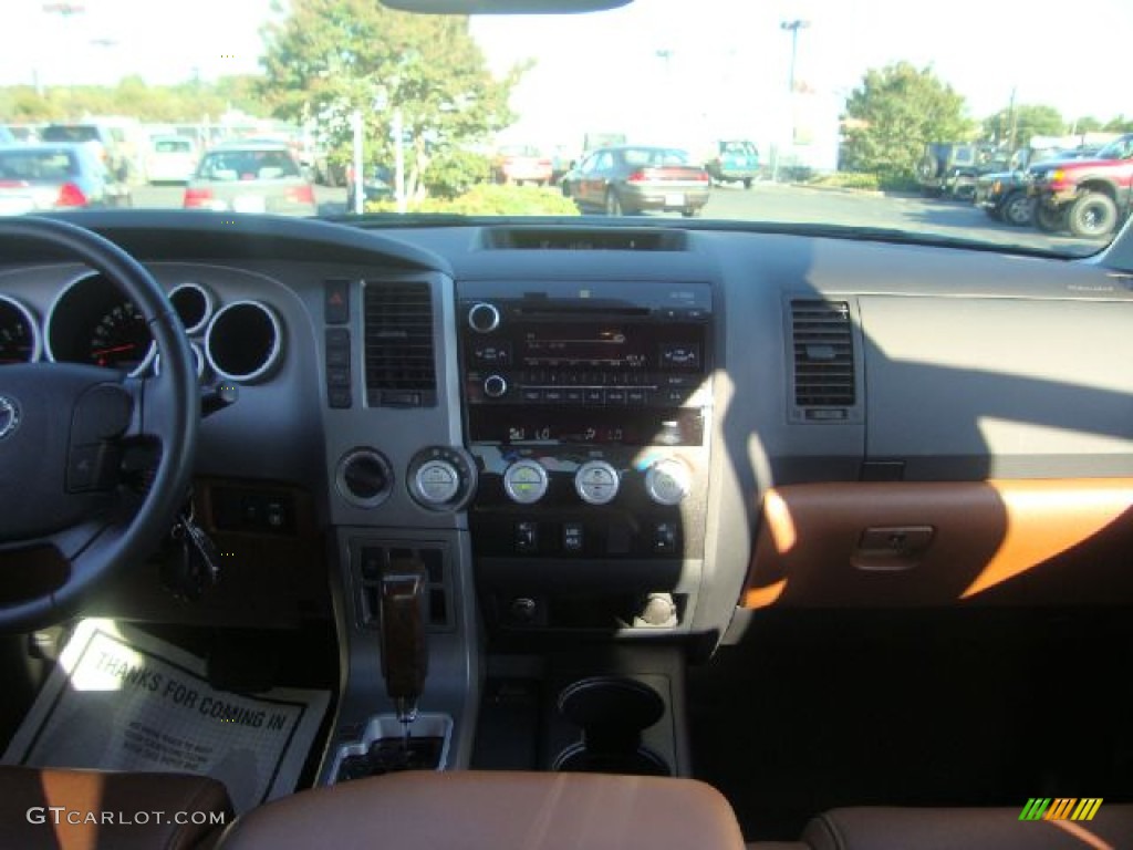 2010 Tundra Limited Double Cab 4x4 - Black / Red Rock photo #31