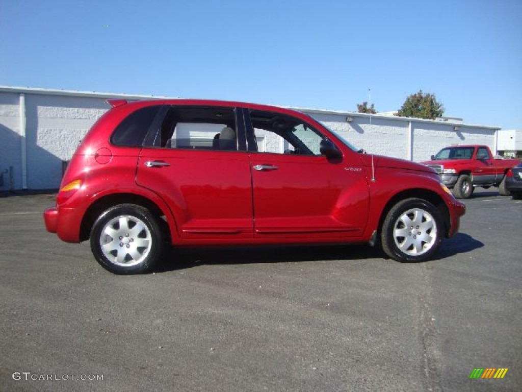 Inferno Red Crystal Pearl 2005 Chrysler PT Cruiser Limited Exterior Photo #54966268