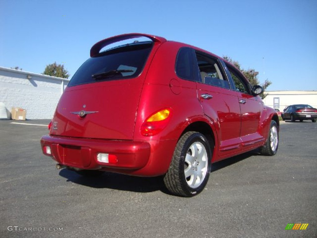 Inferno Red Crystal Pearl 2005 Chrysler PT Cruiser Limited Exterior Photo #54966277