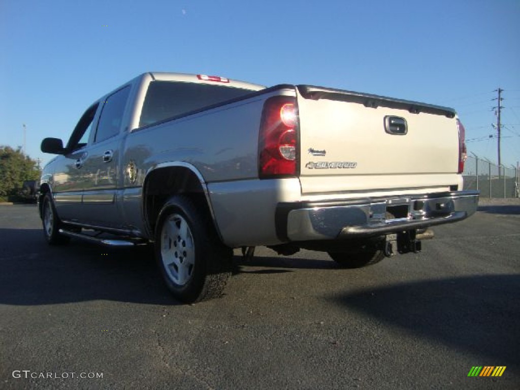 2006 Silverado 1500 LT Crew Cab - Silver Birch Metallic / Medium Gray photo #5