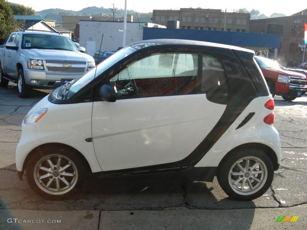 Crystal White 2008 Smart fortwo passion coupe Exterior Photo #54968302