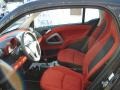  2008 fortwo passion coupe Design Red Interior