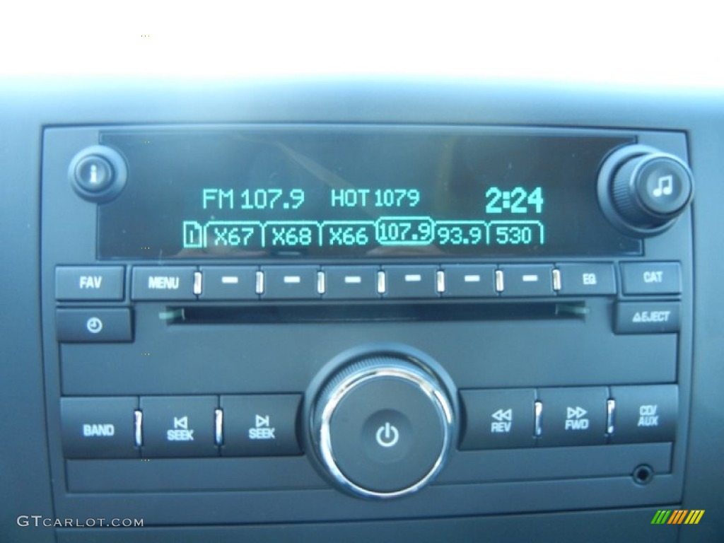 2011 GMC Sierra 1500 SLE Crew Cab 4x4 Audio System Photo #54968450