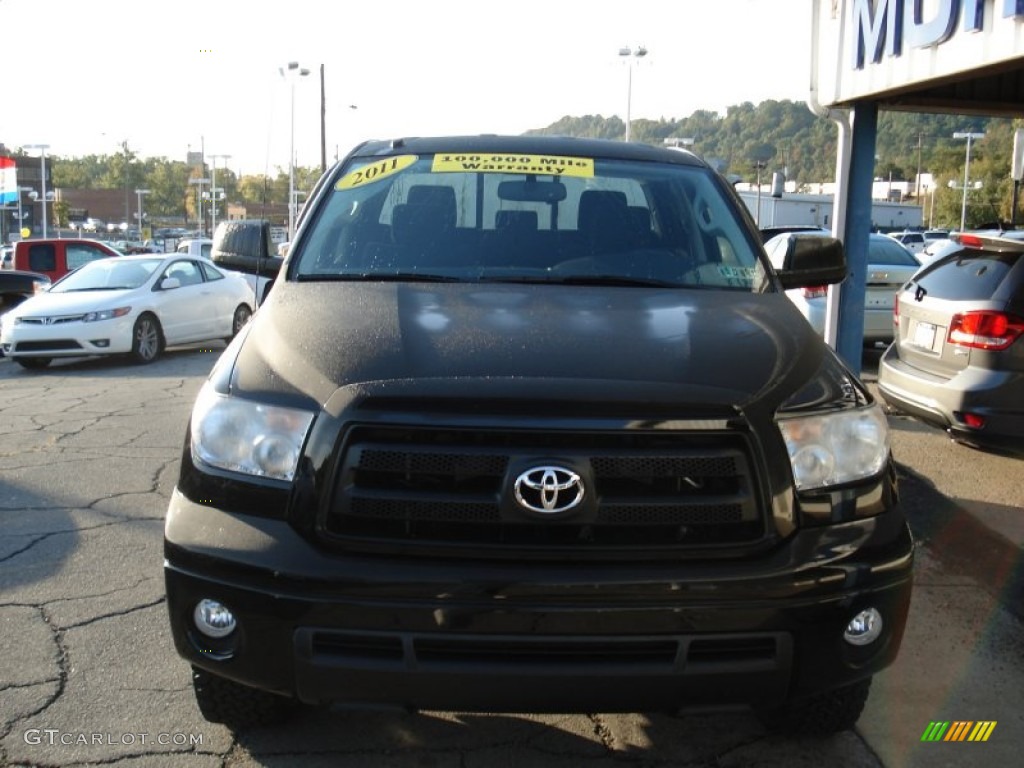 2011 Tundra TRD Rock Warrior Double Cab 4x4 - Black / Black photo #3