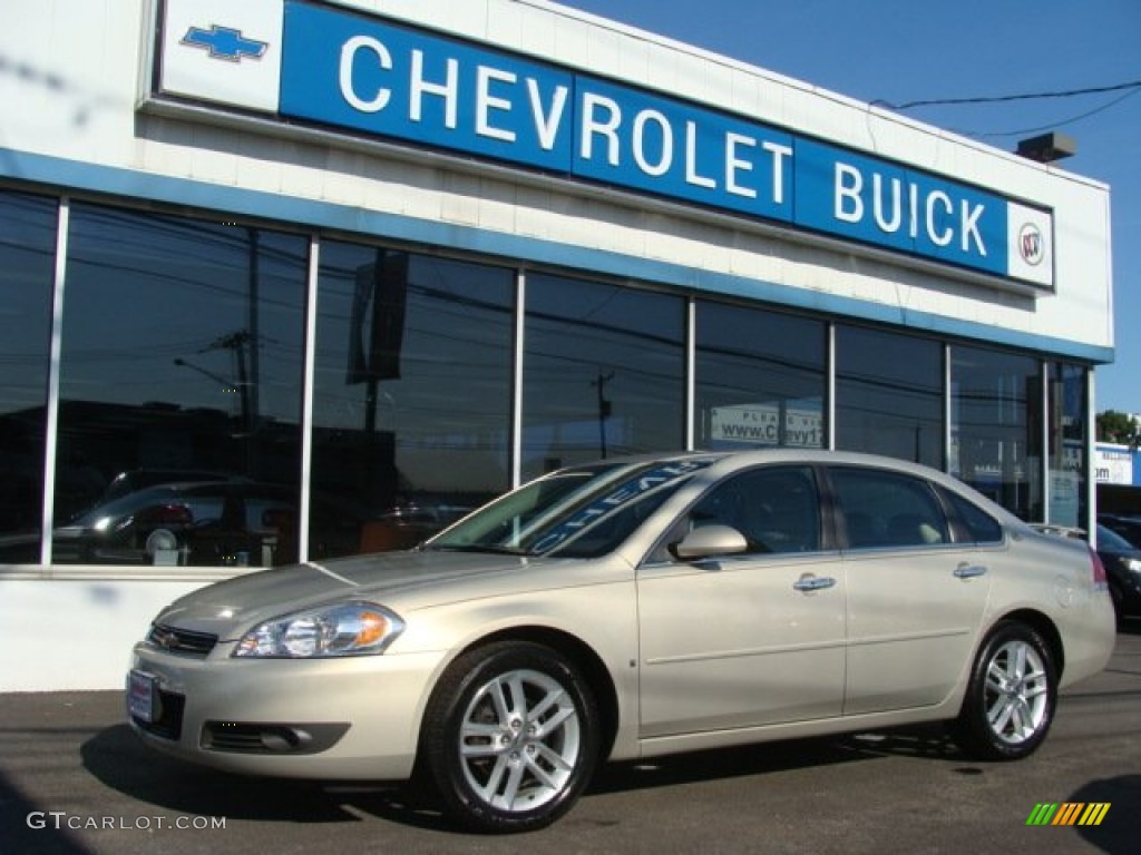 2008 Impala LTZ - Gold Mist Metallic / Neutral Beige photo #1