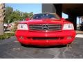 2000 Magma Red Mercedes-Benz SL 500 Roadster  photo #2