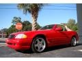2000 Magma Red Mercedes-Benz SL 500 Roadster  photo #3
