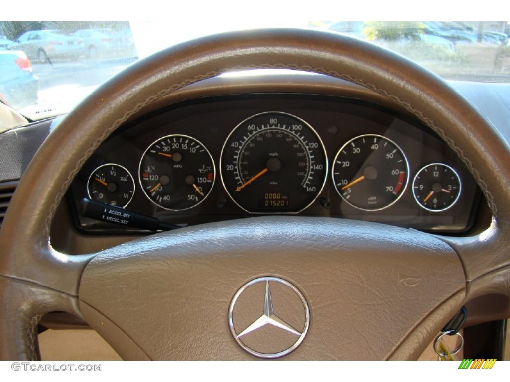 2000 Mercedes-Benz SL 500 Roadster Gauges Photo #54969007