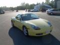 1997 Pastel Yellow Porsche Boxster   photo #2