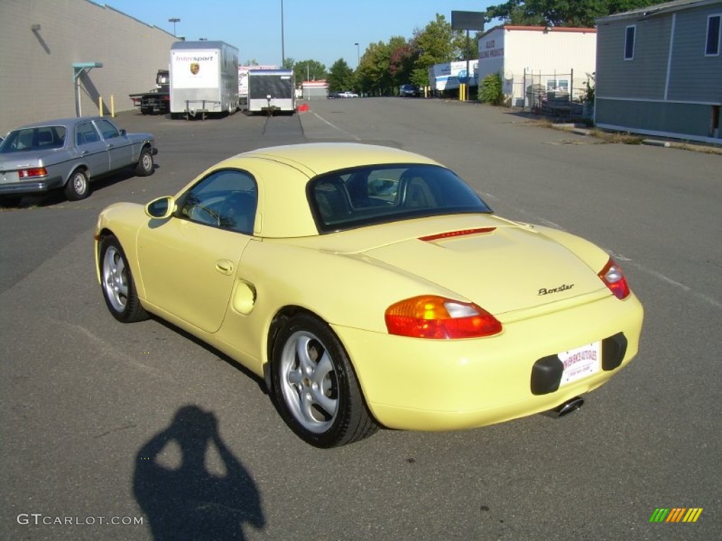 1997 Boxster  - Pastel Yellow / Graphite Grey photo #6