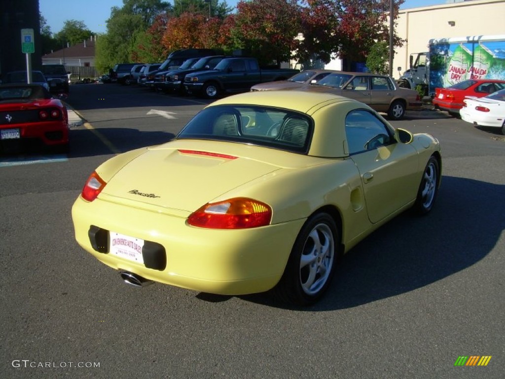 1997 Boxster  - Pastel Yellow / Graphite Grey photo #8