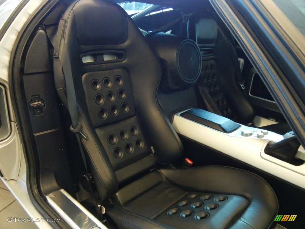 Ebony Black Interior 2005 Ford GT Standard GT Model Photo #54970225