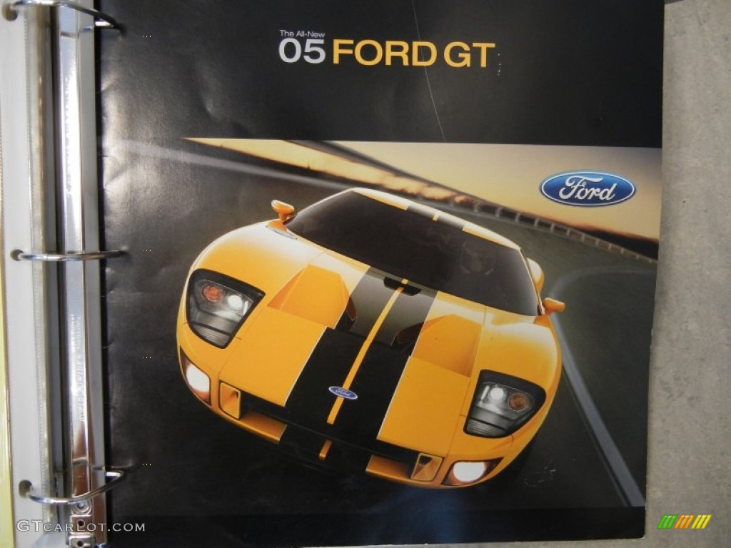2005 Ford GT Standard GT Model Books/Manuals Photo #54970417