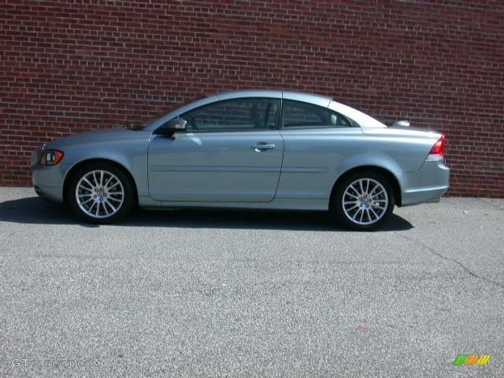 2009 C70 T5 Convertible - Celestial Blue Metallic / Calcite photo #13