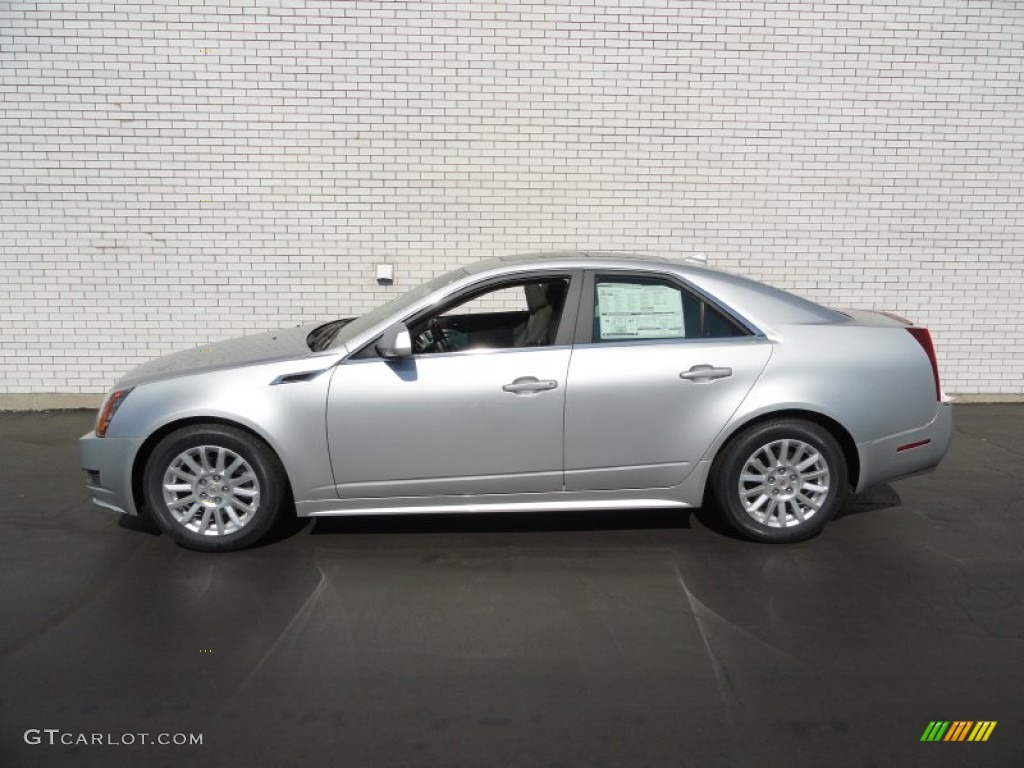 Radiant Silver Metallic 2012 Cadillac CTS 3.0 Sedan Exterior Photo #54972166