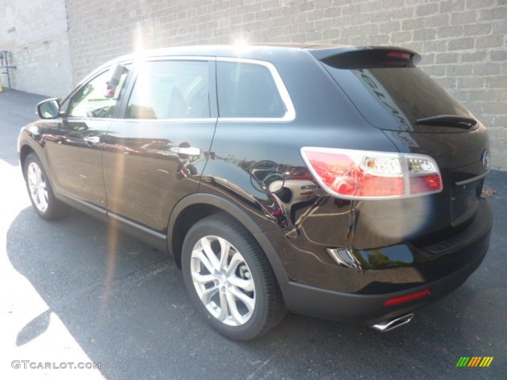 2012 CX-9 Touring AWD - Brilliant Black / Sand photo #2