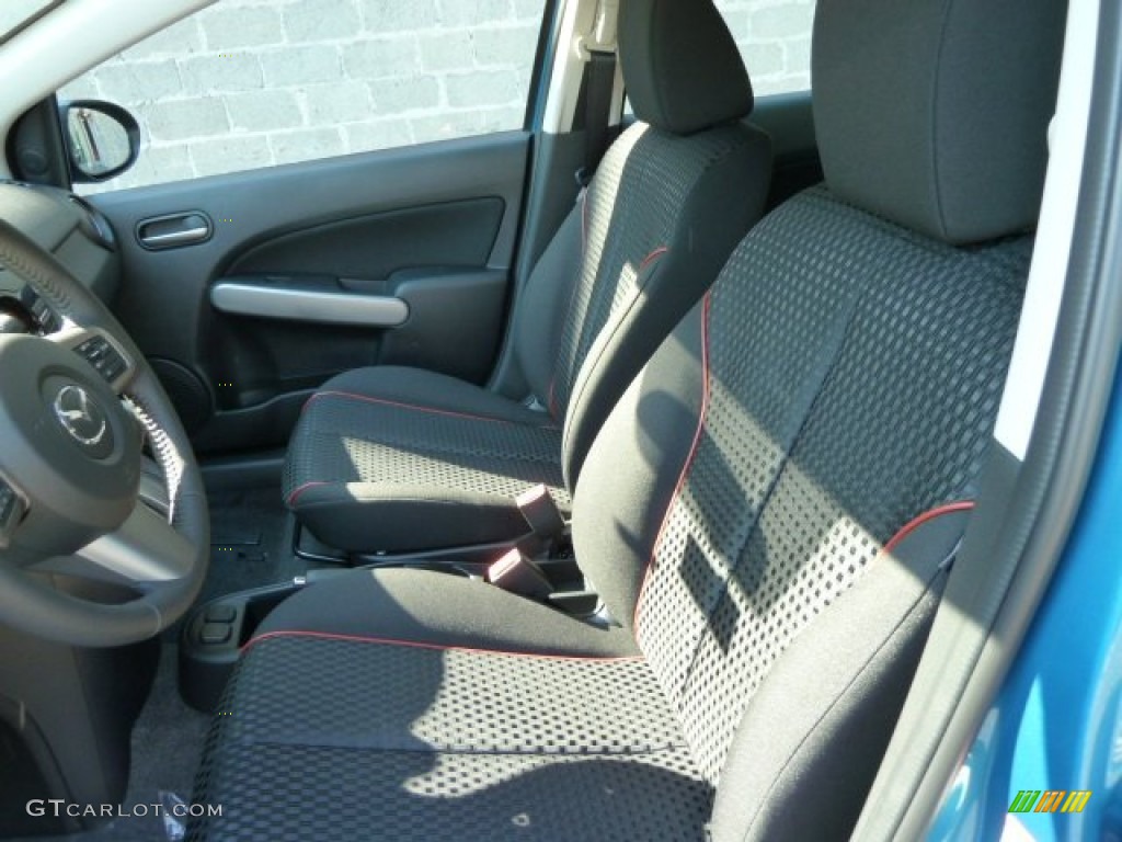 Black Interior 2011 Mazda MAZDA2 Touring Photo #54975103