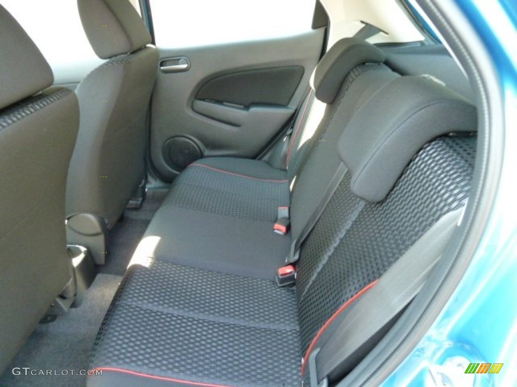 Black Interior 2011 Mazda MAZDA2 Touring Photo #54975112
