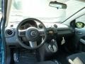 Black 2011 Mazda MAZDA2 Touring Dashboard